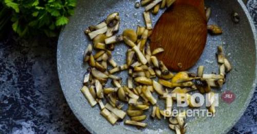 Салат с языком и грибами. Как приготовить Салат с языком и грибами