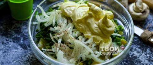 Салат с языком и грибами. Как приготовить Салат с языком и грибами