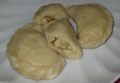 Вареники с грушей рецепт. Вареники с грушей 02