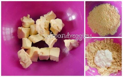 Тесто на майонезе песочное для пирога. Песочное тесто на майонезе 15