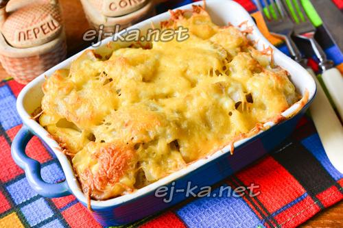 Мясо по-французски с курицей и картошкой. Картошка по-французски с курицей в духовке — пальчики оближешь