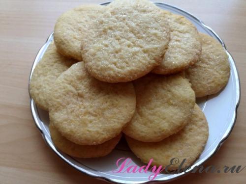 Печенье с майонезом и крахмалом. Печенье на майонезе