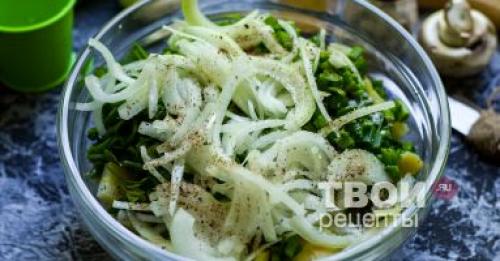 Салат с языком и грибами. Как приготовить Салат с языком и грибами