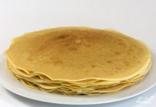 Блины простые. Блины обыкновенные