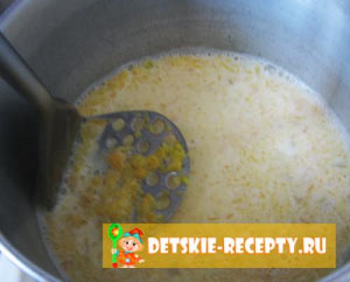 Жидкая пшенная каша с тыквой. Пшенная каша с тыквой для детей — Приготовление: