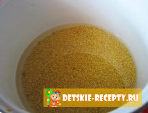 Жидкая пшенная каша с тыквой. Пшенная каша с тыквой для детей — Приготовление:
