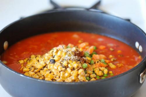 Рис с томатным соусом. Совет 1: Как приготовить ароматный рис с томатным соусом