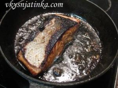 Жареная семга с овощами. Семга с овощами и грибами на сковороде рецепт с фото 16