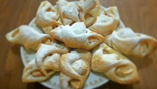 Розочки из слоеного теста с творогом. Слоеные БУЛОЧКИ-РОЗОЧКИ с творогом за полчаса 12 Розочки из слоеного теста с творогом. Слоеные БУЛОЧКИ-РОЗОЧКИ с творогом за полчаса 12