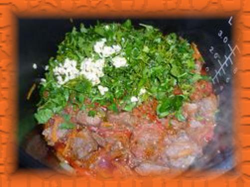Мясо тушеное в вине. Рецепт 6: тушеная говядина в вине по-кавказски