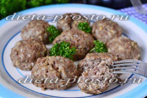 Котлеты из баранины в мультиварке на пару. Описание рецепта: 22