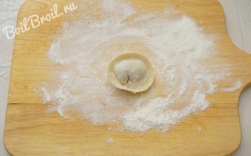 Пельмени с рыбой и сыром. Ингредиенты