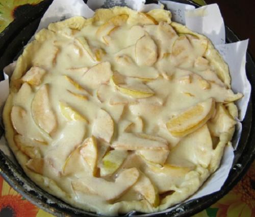 Заливной пирог с айвой. Пирог с айвой — простой и вкусный рецепт