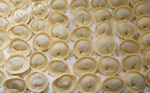 Пельмени с рыбой и сыром. Ингредиенты