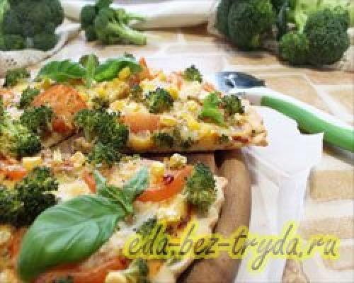 Пицца с брокколи и курицей рецепт. Пицца с брокколи и курицей 45 Пицца с брокколи и курицей рецепт. Пицца с брокколи и курицей 45