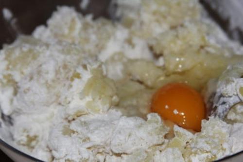 Зразы картофельные с рыбными консервами. 08 Зразы картофельные с рыбными консервами. 08