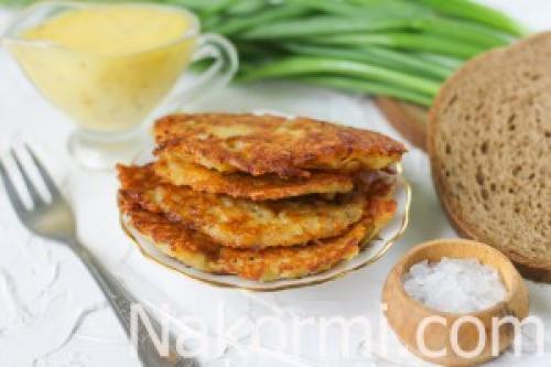 Драники с сыром