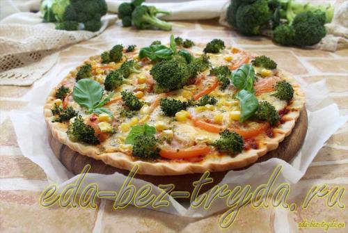 Пицца с брокколи и курицей рецепт. Пицца с брокколи и курицей 34 Пицца с брокколи и курицей рецепт. Пицца с брокколи и курицей 34
