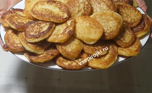 Оладьи из картофельного пюре без яиц. Самые вкусные оладьи из картофельного пюре