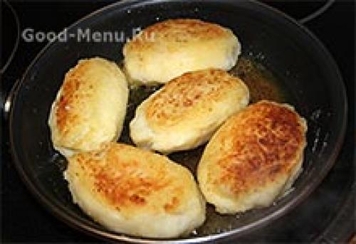 Картофельные зразы с грибами и сыром. Рецепт 1, пошаговый: картофельные зразы с грибами