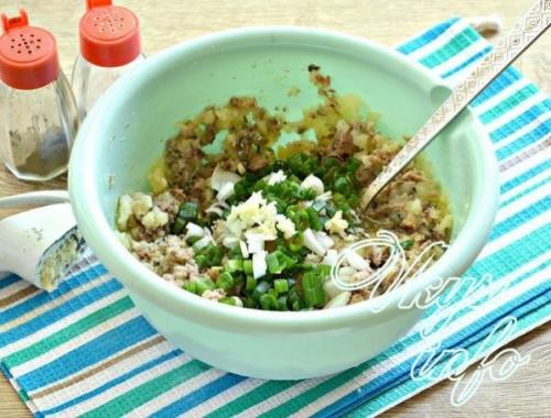 Зразы картофельные с рыбными консервами. 22 Зразы картофельные с рыбными консервами. 22