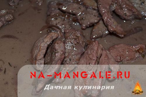 Свинина с овощами в вине. Ингредиенты (на 2 порции):
