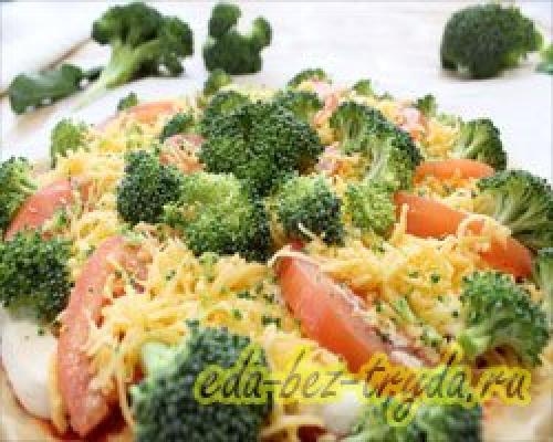 Пицца с брокколи и курицей рецепт. Пицца с брокколи и курицей 43 Пицца с брокколи и курицей рецепт. Пицца с брокколи и курицей 43