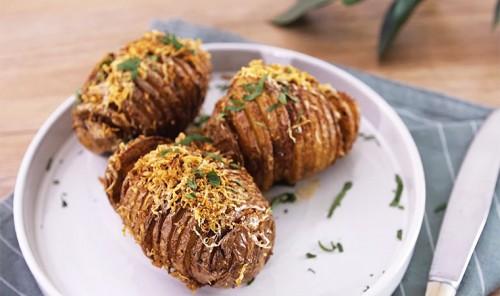 Постные оладьи из картофельного пюре. Постные картофельные оладьи