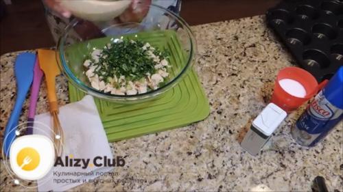 Маффины с курицей в микроволновке. Как приготовить куриные маффины по пошаговому рецепту с фото