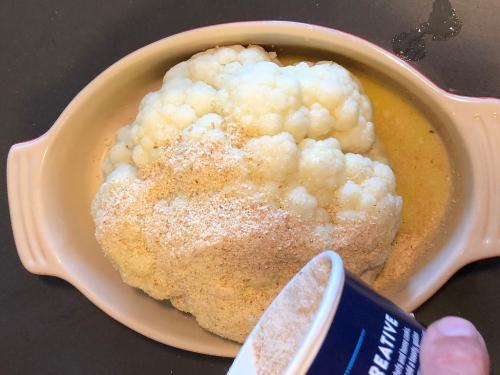 Капуста цветная в духовке в фольге. Фаршированная цветная капуста в духовке 17