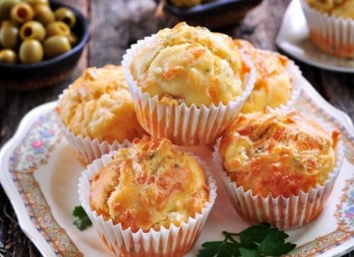 Маффины с курицей и сыром на молоке. Как готовить закусочные маффины с курицей и сыром