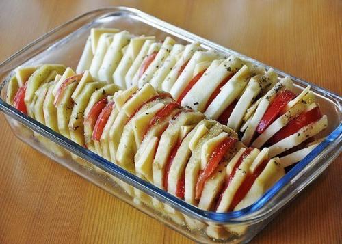 Кабачки и баклажаны в духовке. Запеченные овощи «Прованс»