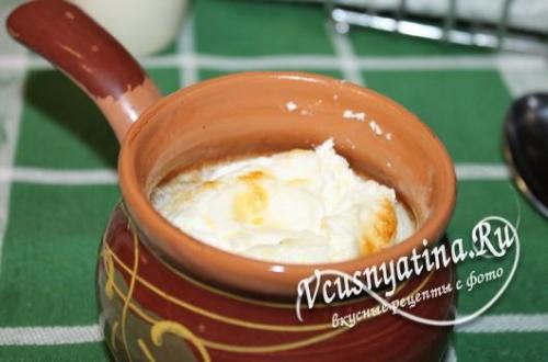 Омлет из белков в духовке