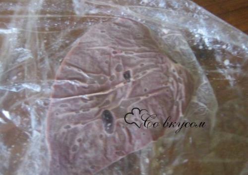 Отбивные из свиной печени