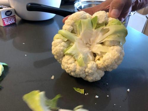 Капуста цветная в духовке в фольге. Фаршированная цветная капуста в духовке 14