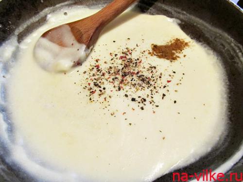 Семга в сливочном соусе с сыром. Филе сёмги в сырном соусе