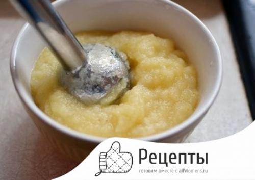 Пюре из яблок в микроволновке. Пюре из яблок в СВЧ-печи 19