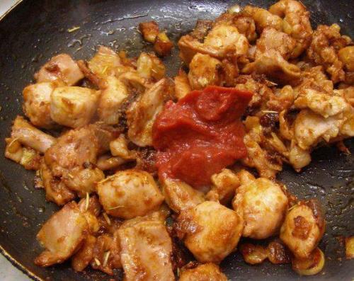 Гуляш из кролика с подливкой — пошаговый рецепт 06 Гуляш из кролика с подливкой — пошаговый рецепт 06