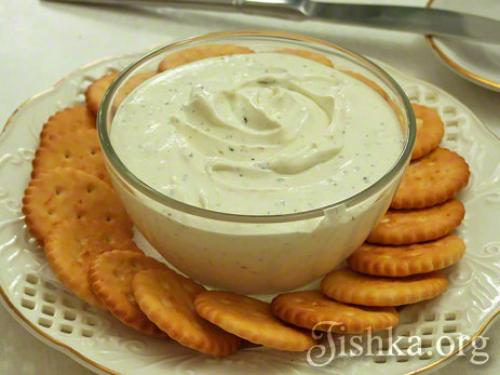 Крем творожный с зеленью. Творожный крем с зеленью 04