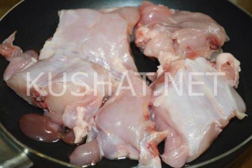 Кролик тушеный с мукой. Кролик, тушеный в сметане. Пошаговый рецепт с фото