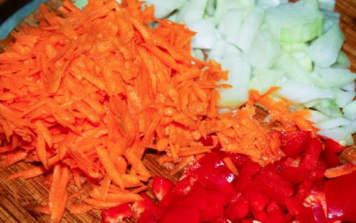 Говяжье сердце в мультиварке с овощами. Говяжье сердце в мультиварке 07