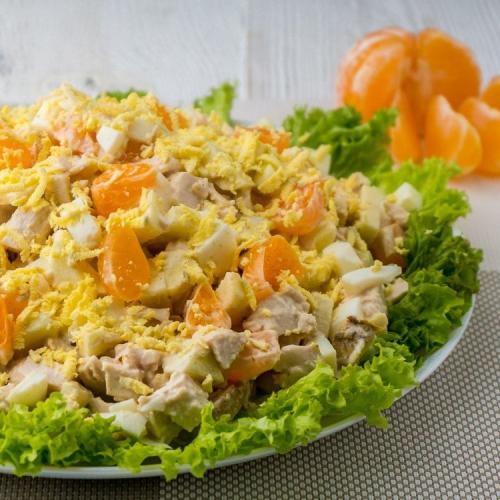 Салат большой праздник рецепт. ТОП — 5 Новые вкусные салаты к празднику 05