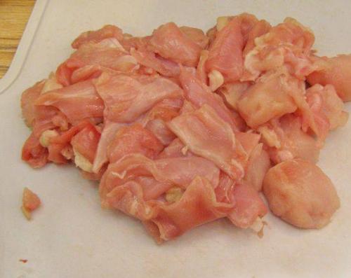 Гуляш из кролика на сковороде.