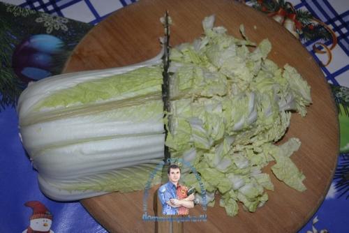 Салат большой праздник с пекинской капустой и Мандаринами. Салат с пекинской капустой, курицей и Мандаринами — новогодний рецепт