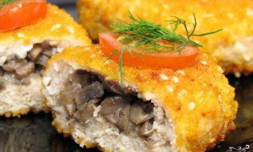 Зразы из индейки с сыром. Зразы из мяса индейки с яйцом и морковью 03