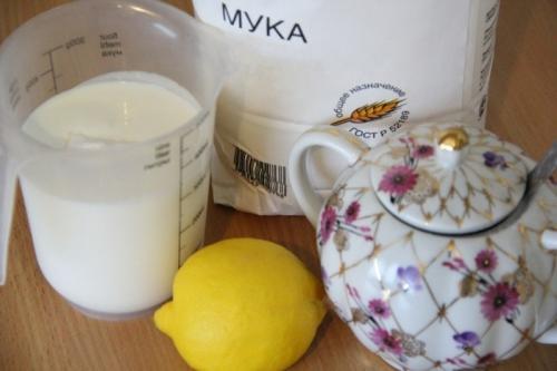 Оладьи на кефире пышные с лимоном. Оладьи на кефире с лимоном 03