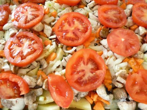 Жаркое с вялеными помидорами. Куриное жаркое с грибами и вялеными помидорами