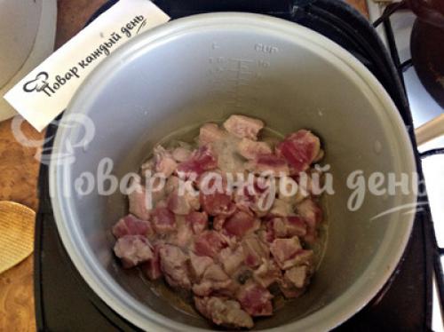 Картошка с мясом в Русской печи. Свинина с картошкой из Русской печи 16 Картошка с мясом в Русской печи. Свинина с картошкой из Русской печи 16