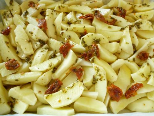 Жаркое с вялеными помидорами. Куриное жаркое с грибами и вялеными помидорами