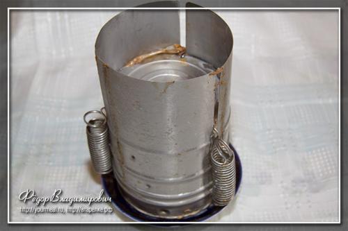 Мясо прессованное в ветчиннице.